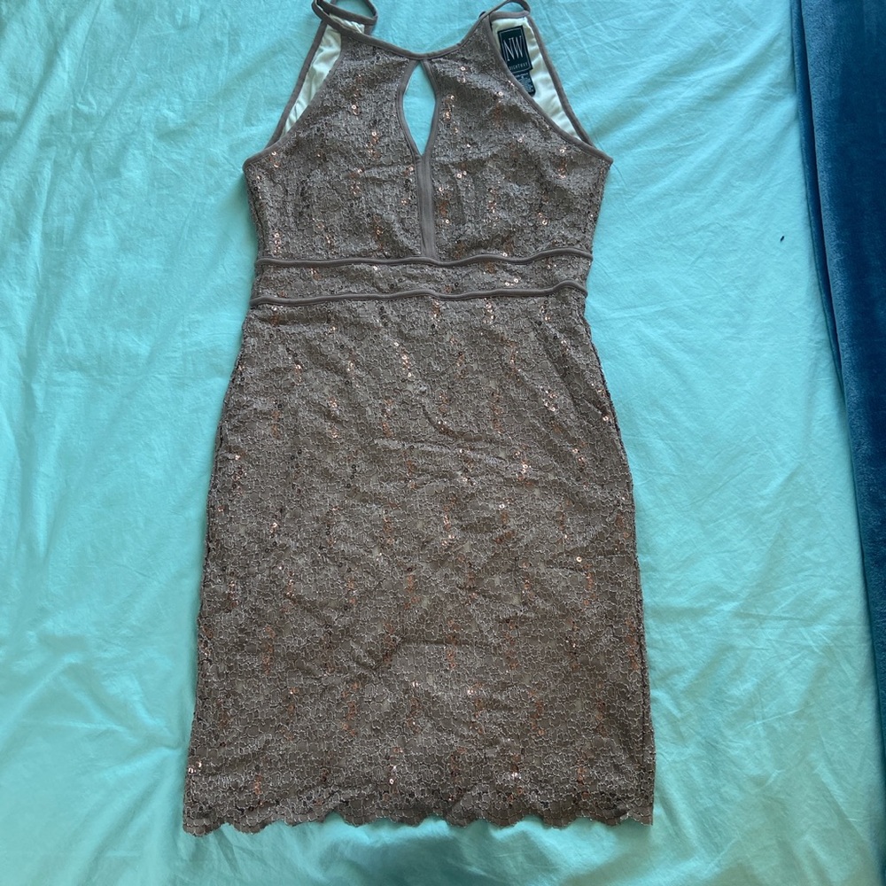Tan dress